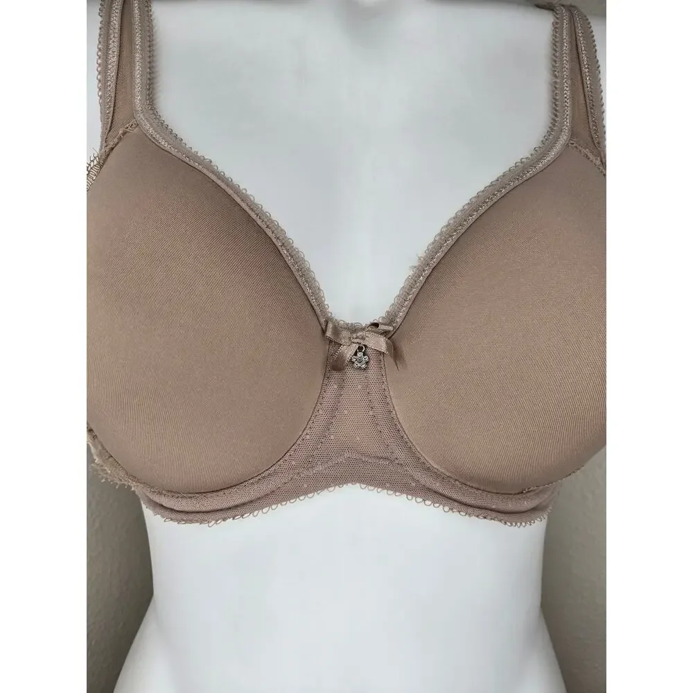 WACOAL Retro Chic Contour Bra In Toast Size 32D